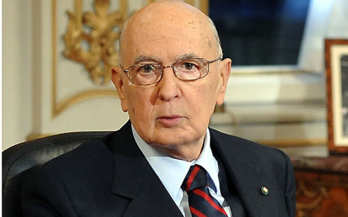 Giorgio Napolitano rieletto  Presidente della Repubblica Italiana