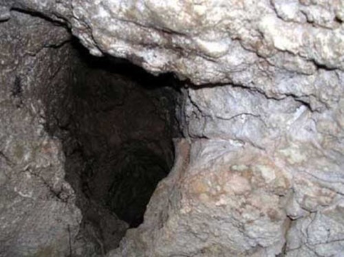 La presunta grotta del tesoro di Alarico