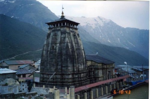 Tempio di Kedarnath back side