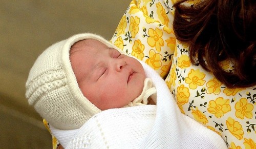 The royal baby girl Charlotte Elizabeth Diana