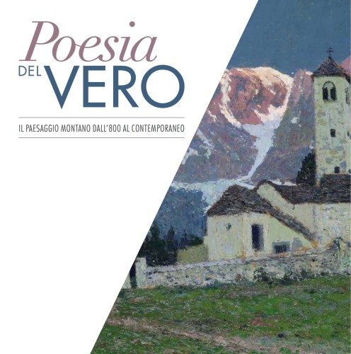 La copertina del catalogo "Poesia del vero"