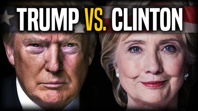 Donald Trump vs Hillary Clinton debate parody