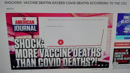 REPORT SHOCK CDC USA :  i decessi per vaccini superano i decessi per covid