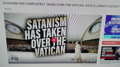 SATANISM HAS COMPLETELY TAKEN OVER THE VATICAN