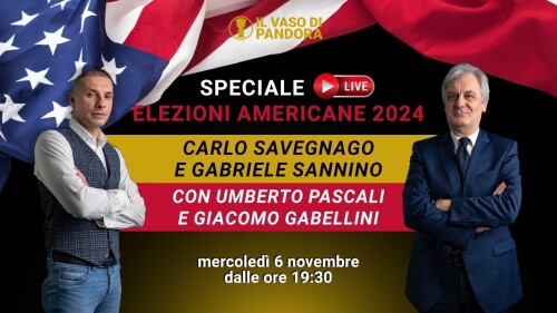 SPECIALE ELEZIONI USA 2024 – C. Savegnago G. Sannino G. Gabellini U. Pascali